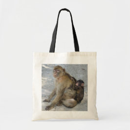 Gibraltar Monkeys - kies stijl & kleur Tote Bag