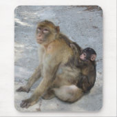 Gibraltar Monkeys mousepad Muismat (Voorkant)