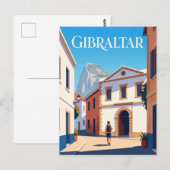 Gibraltar Nationaal Museum Gibraltar Briefkaart (Voorkant / Achterkant)