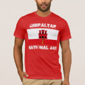 Gibraltar National Day T-Shirt Design (Voorkant)