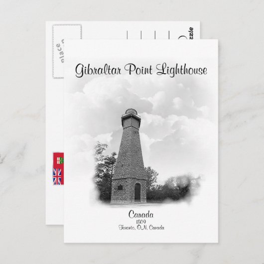 Gibraltar Point Lighthouse - Ontario, Canada Briefkaart (Voorkant / Achterkant)
