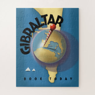 Gibraltar reisposter legpuzzel