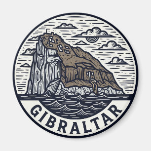 Gibraltar Reizen Magneet