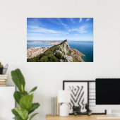 Gibraltar Rock Poster (Thuiskantoor)