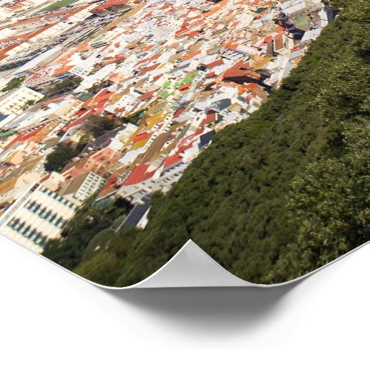 Gibraltar Rock Poster (Hoek)
