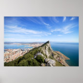 Gibraltar Rock Poster (Voorkant)