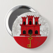 Gibraltar Ronde Button 4,0 Cm (Voorkant /achterkant)