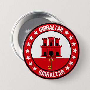 Gibraltar Ronde Button 7,6 Cm
