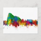 Gibraltar Skyline Briefkaart (Voorkant)
