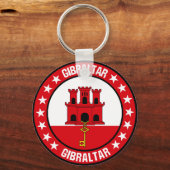 Gibraltar Sleutelhanger (Voorkant)