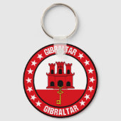 Gibraltar Sleutelhanger (Achterkant)