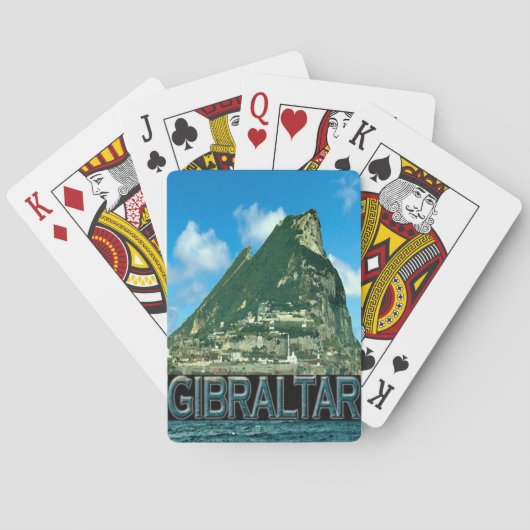 Gibraltar Speelkaarten (Achterkant)