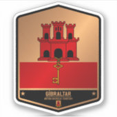 Gibraltar Sticker (Voorkant)