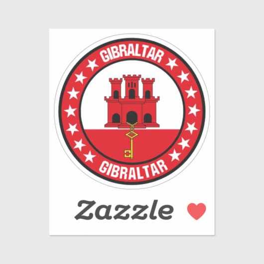 Gibraltar Sticker (Vel)