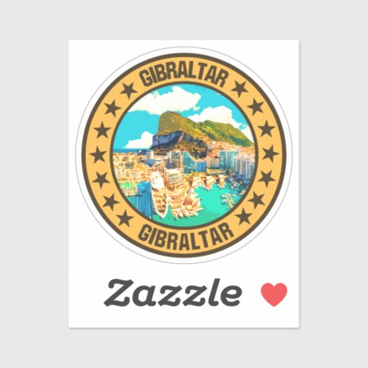 Gibraltar Sticker (Vel)