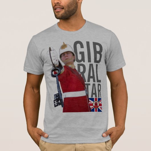 GIBRALTAR T-SHIRT (Voorkant)