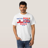 Gibraltar trots om Brits Gibraltar T-Shirt te zijn (Voorkant volledig)