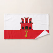 Gibraltar-vlag Bad Handdoek (Handdoek)
