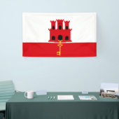 Gibraltar-vlag Banner (Beurs)