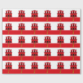 Gibraltar-vlag Cadeaupapier (Vlak)