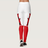 Gibraltar-vlag Leggings (Achterkant)