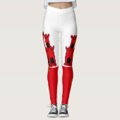 Gibraltar-vlag Leggings (Voorkant)