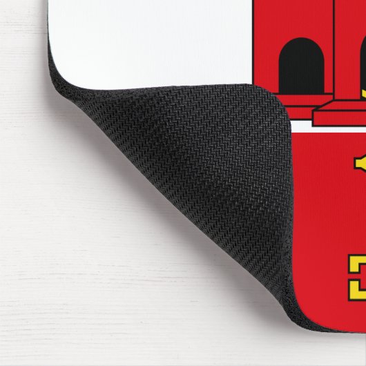 Gibraltar-vlag Muismat (Hoek)