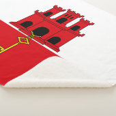 Gibraltar-vlag Sherpa Deken (3/4)