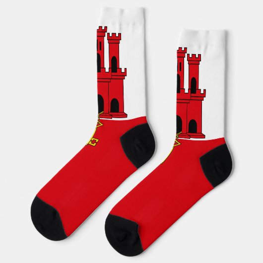 Gibraltar-vlag Sokken (Links)