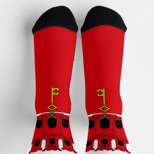 Gibraltar-vlag Sokken (Top)