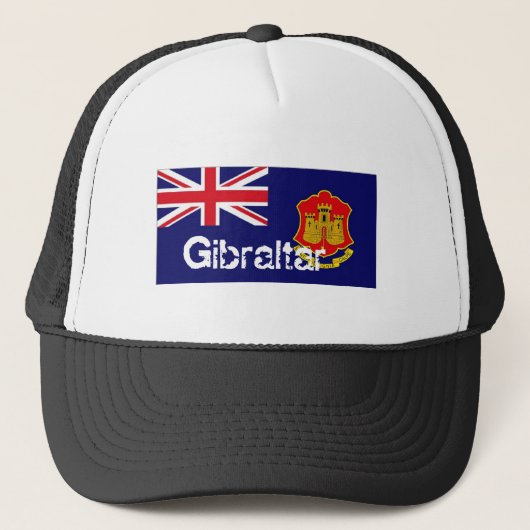 Gibraltar-vlag souvenir pet (Voorkant)