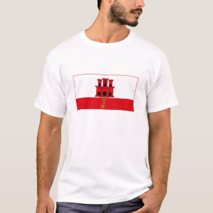 Gibraltar-vlag T-shirt