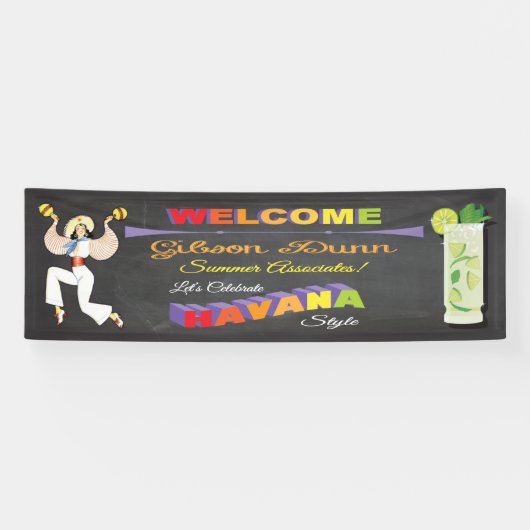 Gibson Dunn Havana Banner paars (Horizontaal)