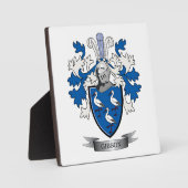 Gibson Family Crest Coat of Arms Fotoplaat (Voorkant)