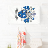 Gibson Family Crest Coat of Arms Spandoek (Insitu)