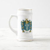 Gibson Family Crest - Tekst aanpassen Bierpul (Links)