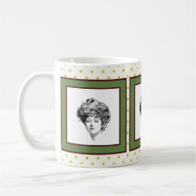 Gibson Girl Coffee Mok - Design 1