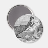 Gibson Girl las boek Magneet (Voorkant / Achterkant)