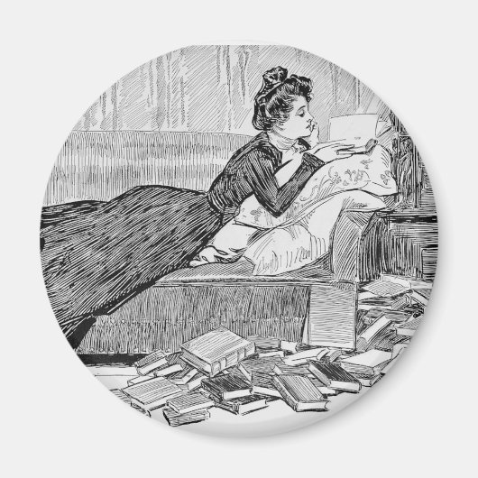 Gibson Girl las boek Magneet (Voorkant)