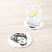 Gibson Girl Onderzetter Charles Dana Gibson (Zijkant)