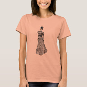 Gibson Girl Silhouette T-shirt