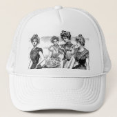 Gibson Girls bij het strand Trucker Pet (Voorkant)