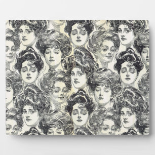 Gibson Girls van Charles Dana Gibson Circa 1902 Fotoplaat