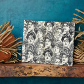 Gibson Girls van Charles Dana Gibson Circa 1902 Fotoplaat (Zijkant)