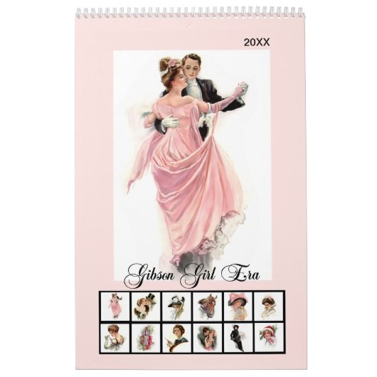 Gibson Girls Wall 2021 Kalender (Hoes)