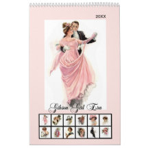 Gibson Girls Wall 2021 Kalender