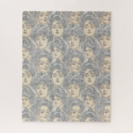 Gibson meisjes Victoriaans vrouw  patroon Legpuzzel