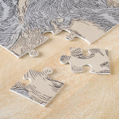 Gibson meisjes Victoriaans vrouw  patroon Legpuzzel (Zijkant)