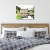 Gibson Mill: Artistic Pencil Sketch Canvas Afdruk (Insitu (Slaapkamer))