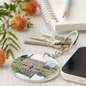 Gibson Mill: Artistic Pencil Sketch Sleutelhanger (Voorkant Rechts)